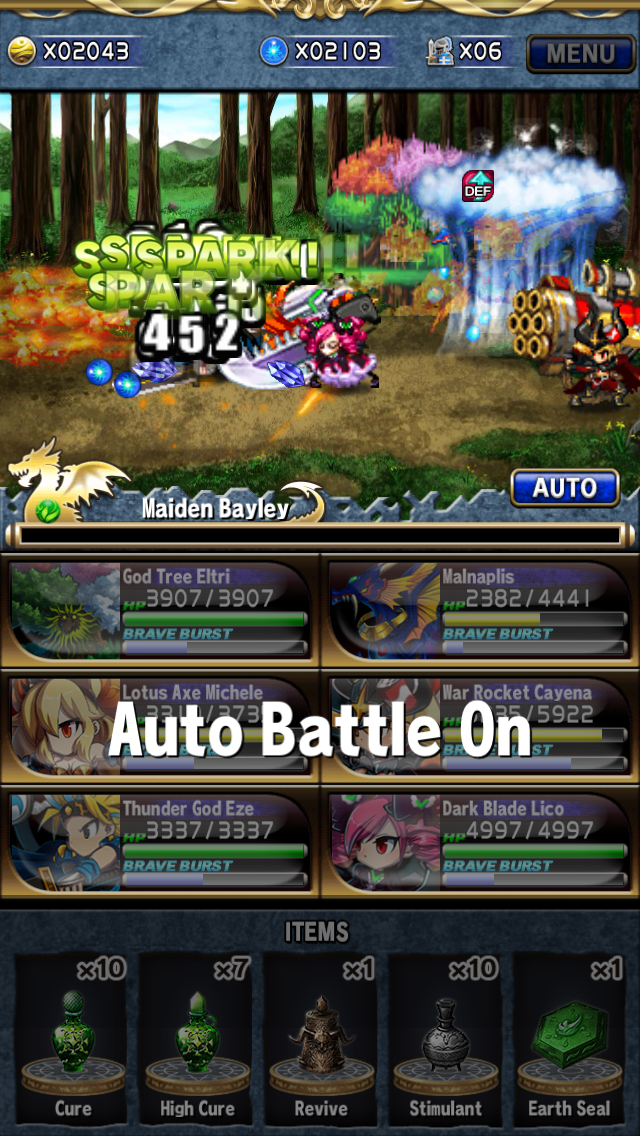 Mobile Free to Play: What about Player Skill? 23 Auto Battle -- for when you only care about the item game, not the battle.