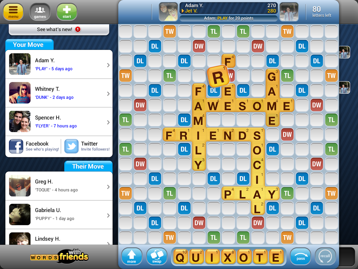 words with friends