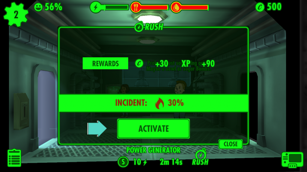 can i use console commands on fallout shelter