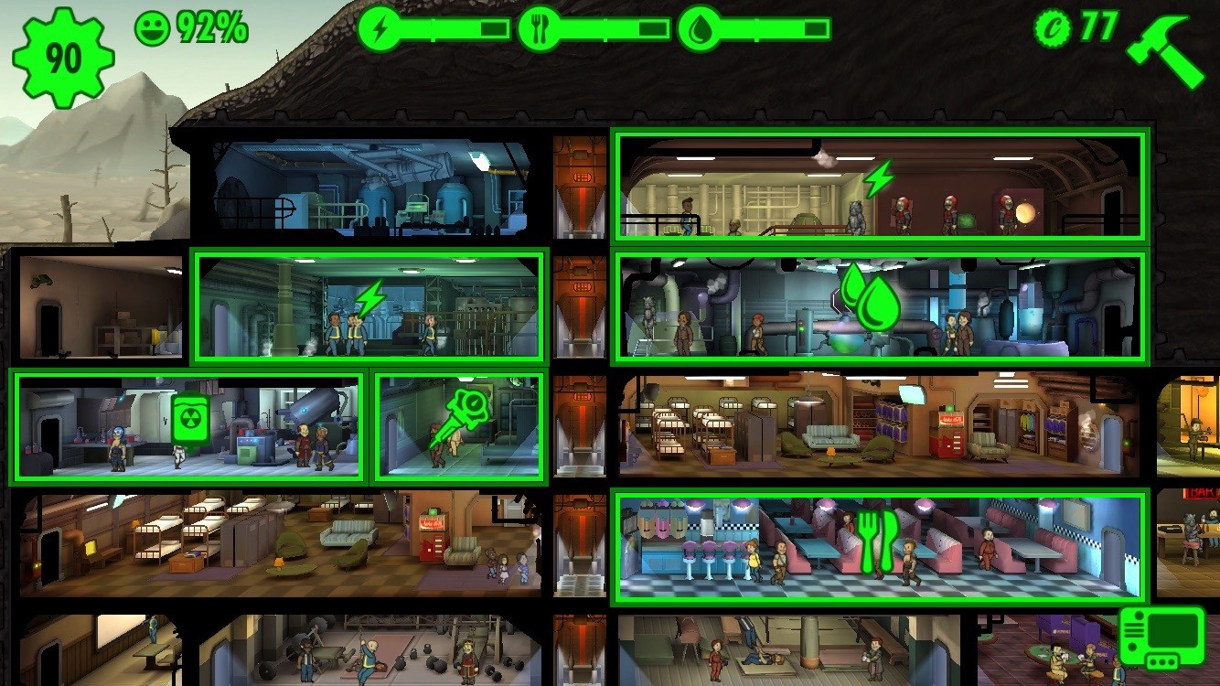 fallout-shelter-resource-collecting