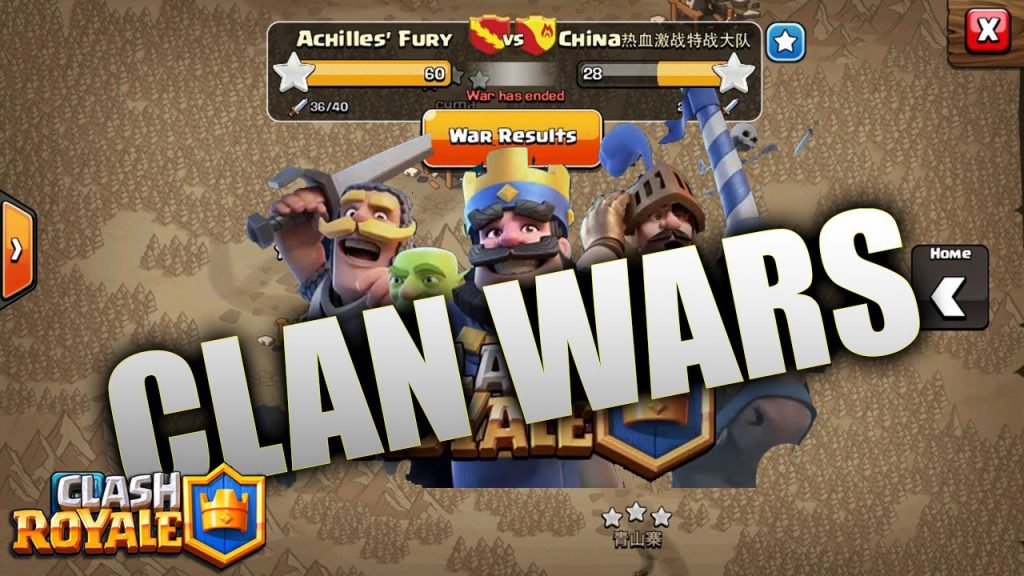 Clash Royale Clan Wars - An update to re-engage its loyal fans? -  9