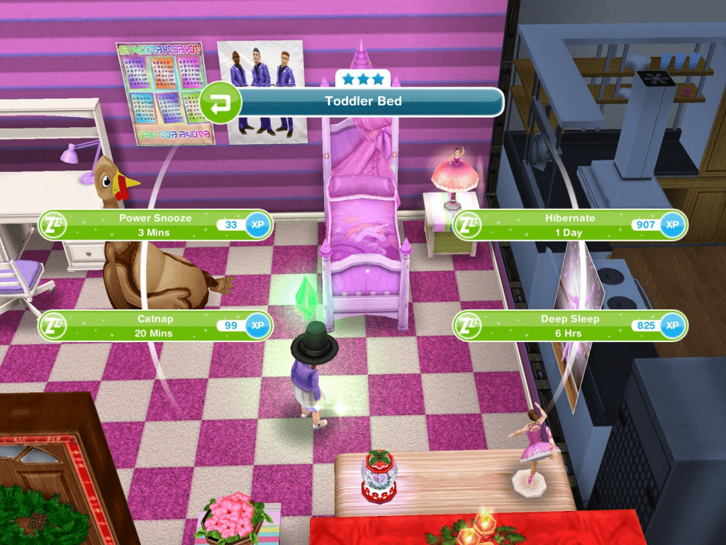 The Sims FreePlay on X: Have you noticed the new 'Free Skip' option for  tasks that are shorter than 5 minutes? Tap on the Sim as if you were going  to quick