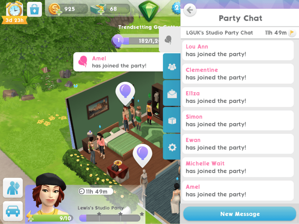 How long is The Sims Mobile?